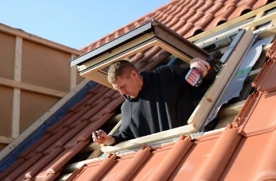 Pose de fenêtres de toit Velux à Frebécourt